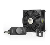 AC Infinity Axial S1238 Muffin Ventilateur de 120 mm avec contrôleur de Vitesse pour Porte Une Pièce à Bois Poêle Cheminée projets de la Circulation