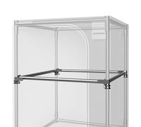AC Infinity Barres, 150 x 150 cm de montage pour tente de culture, barres suspendues en acier pour poteau de support, kit de CFM haut pour tente de 5 x 5 cm de culture intérieure