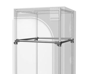 AC Infinity Barres de Montage de Tente de Culture 6 x 61 cm, Barres de Suspension en Acier, kit CFM élevé pour tentes de Culture d'intérieur 2 x 2