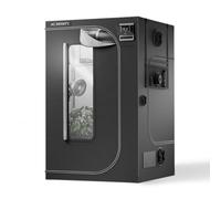 AC Infinity CLOUDLAB 866 Advance Tente de culture 5 x 5, 150 x 150 x 200 cm avec poteaux les plus épais de 2,5 cm, toile Mylar diamant 2000D la plus haute densité, support de contrôle pour culture