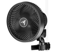 AC Infinity CLOUDRAY S9 Ventilateur oscillant à clip pour tente de culture | Moteur EC longue durée de vie, 10 vitesses dynamiques, plage d'oscillation à 10 niveaux, IP-54 résistant aux intempéries pour