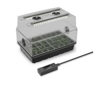 AC Infinity Dôme d'humidité, kit de germination avec barres lumineuses de croissance à DEL, plateau d'égouttement robuste, plateau de semis de 5 x 8 cellules et panneaux d'extension de hauteur