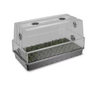 AC Infinity Grand dôme d'humidité, kit de germination robuste avec dôme transparent de 3 mm d'épaisseur, plateau d'égouttement robuste, plateau de semis de 6 x 12, panneaux d'extension ventilés en