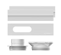AC Infinity Kit de conduit de fenêtre universel pour ventilateurs en ligne de 100 mm et 150 mm, kit d'aération de fenêtre pour conduits CVC, tuyaux, ventilateurs de conduit, climatiseurs, tentes de