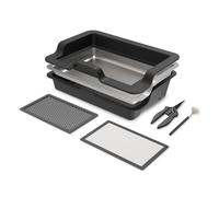 AC Infinity Trim Tray - Grand plateau de garniture de 50 cm avec 3 bols interchangeables et 2 tamis, design ergonomique pour le travail de table ou les genoux, pour collecter les feuilles et le pollen