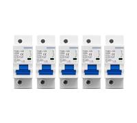 AC MCB Disjoncteur 1P 230/400V~50Hz/60Hz 80/100/125A | AC MCB TOB1-125 RAIL DIN PA66 à courant élevé 10kA 35MM(125A,5pcs)