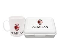 AC Milan Ensemble boîte à déjeuner et tasse, boîte à lunch et mug officiel 1899