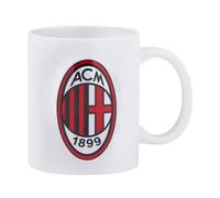 AC Milan Mug, ACM_Tasse unisexe adulte, blanc, rossonero