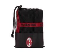 AC Milan Serviette en microfibre multifonction pour plage, voyage et sport, produit officiel