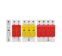 AC SPD 1P 2P 3P 4P 20KA 40KA 60KA 385V House Lightning Surge Protector Protective Low-voltage Arrester Device 10KA 30KA EKFBQBGW(3p,20-40KA)