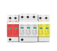 AC SPD 3P 10-20KA 20-40KA 30-60KA 275V 385V House Surge Protector Protective Low-voltage Arrester Device BIANMTSW(420V,20-40KA)