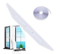 AC Window Seal - AC Window Insulation No Drilling | Screen Cloth Baffle Replacement Cover, Ideal For Basement RV Draft Garage Noise Winter Repair