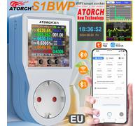 AC85-265V 16A Tuya WiFi prise intelligente voltmètre ampèremètre compteur de puissance courbe électricité facture consommation d'énergie analyseur moniteur FR Plug Socket