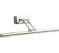 ACA Lighting Applique LED 12W 3000K 780LM chrome métal IP44 50X6X19CM RIO PN10LEDW50CH