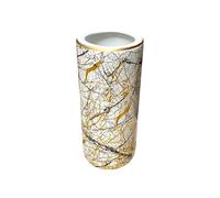 AcaciaHome Porte-parapluie rond en céramique durable - Support parfait pour la maison, le bureau et l'entrée - Ajoute une touche sophistiquée aux espaces de vie pour les cannes et les bâtons de marche