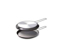 ACCADEMIA MUGNANO Feu & idées Poêle 24 centimètres en Aluminium Anti-adhésif et poignées ergonomiques - Omelette