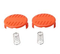 Accarugty Capuchon de bobine de débroussailleuse compatible avec Black & St4525 St5528 Gh400 Gl580 Glc1825, pièce de rechange ABS haute résistance