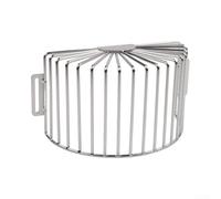 Accarugty Filtre de gouttière en acier inoxydable de qualité 304 avec grille anti-rongeurs, pour systèmes de drainage latéraux et angulaires, protection contre les débris (210 mm)