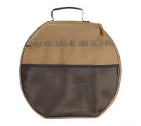 Accarugty Grand sac de rangement pour grill, étui épais pour batterie de cuisine de camping, protecteur de poêle de barbecue de 42 cm, pochette de cuisson d'extérieur portable, sac de cuisson Oxford