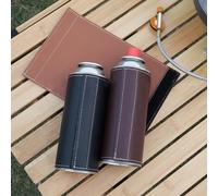 Accarugty Housse de bouteille de gaz de camping, étui de cylindre de cuisinière d'extérieur, sac de protection de bidon de 250 g, manchon de réservoir de propane résistant aux chocs, protection de