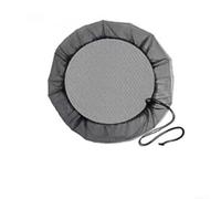 Accarugty Housse de protection contre la pluie, couvercle en maille pour seau à eau, écran collecteur de pluie avec cordon de serrage, protection de stockage d'eau extérieure, barrière anti-mouches en