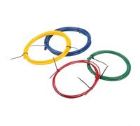 Accarugty Kit de cintreuse de tubes en cuivre, pour tuyaux de climatisation, bandes de cintrage de tuyaux en plastique PE avec tailles à code couleur 14/38/12/58, ensemble d'outils H& professionnel