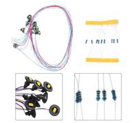 Accarugty Oo Ho Lot de 10 lampadaires muraux LED C