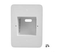 Accarugty Support de boîtier pour Sonoff Nspanel Pro et Nspanel Eu, support de panneau de commande Smart Home, support en matériau PC pour écran mural, gris ou blanc (blanc)