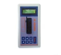 Accarugty Testeur de puce IC à circuit intégré avec écran LCD, détecteur d'optocoupleur transistor auto-identifie pour 74Hc 74Ls Cd4000 Hef400 4500 Series, 3,3 V 5,0 V Mode automatique (Testeur)