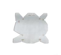 Accarugty Tête de forage en acier inoxydable - Outil de mesure de 118 degrés - Pour inspection et tournage - Haute dureté - Résistant à la rouille - Échelle transparente argentée