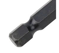 Accarugty Tige d'extension de foret à tige hexagonale de 6,35 mm, support de pointe de tournevis magnétique à changement rapide, long manche en acier au chrome vanadium pour perceuse électrique et