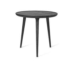 Accent Side Table chene grand Mater Chêne Laqué Teinté Noir - 5704794014230