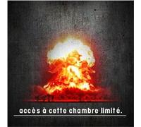Accès chambre limite Nu ire (15x15cm) - Sticker/autocollant G