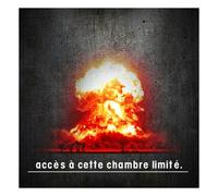 Accès Chambre Limité - Nucléaire (20x20cm) - Sticker/Autocollant