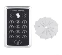 Accès pour porte Métal Clavier Numérique Code Accès pour porte | Gestion 1000 utilisateurs, modes carte/code, installation pour facile, pour idéal maison bureau