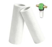 Acceslivc Lot de 2 filtres de rechange 80 µm compatibles avec Grünbeck FS 1 | Filtre à eau domestique de rechange pour bougie, sans cloche de protection