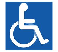 Accessibilité Handicap Moteur - 15cm - Sticker/Autocollant