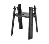 Accessoire barbecue - WEBER - Stand pour Lumin Compact - Pliable - Tablette latérale - Crochets porte-ustensiles