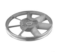 Accessoire compresseur d'air courroie machine tête poulie métallique rainure unique triangle roue diamètre 265 mm fente d'installation largeur 13 mm compatible avec les courroies triangulaires de type