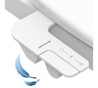 Accessoire de bidet pour toilette, ultra-fin, avec deux jets, de couleur blanche