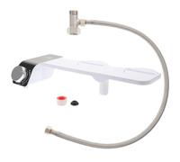 Accessoire de Bidet pour Toilettes Ultra Fin, Double Buse Auto-nettoyante
