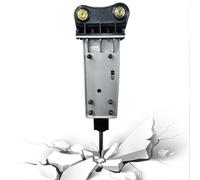 Accessoire de brise-marteau hydraulique monté sur excavatrice Mini excavatrice Modèles personnalisables Spécifications et tonnes Démolition de béton robuste Jackhammer Skid Steer Pelle pelleteuse