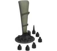 Mastrad Set poches à douille 2 pièces réutilisables 500 ml & 1 L sans BPA - Noir