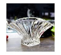 Accessoire de cuisine moderne Assiette de fruits en verre assiette haut gamme, exquise salon maison haute qualité Style luxe léger