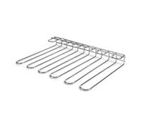 Lacor Support mural ou plafond, 45 x 31 cm, 20 tasses avec outils de montage en acier inoxydable, Métallique