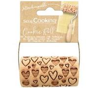 Accessoire de cuisine Scrapcooking Mini rouleau Cœur Bois Bois clair G