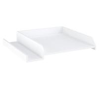 Accessoire de fixation pour lave-linge, modèle 601, avec étagère, couleur blanche