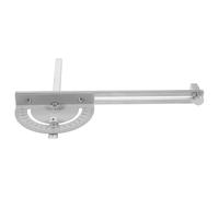 Accessoire de Guide de Scie à Onglets Précis pour Scie sur Table Bois | Métal Argenté, Léger et Portable, Usage Maison et Bricolage, Coupe Précise, Facile à Utiliser