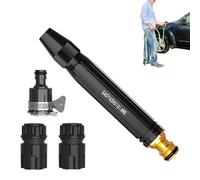 Accessoire de Haute Pression pour Tuyau | Pulvérisateur arroseur portable robuste et réglable,Lance Haute Pression pour Tuyau d'Eau - pour voiture, maison, jardin, cour, arrière-cour, balcon,