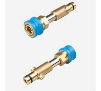 Accessoire de nettoyeur haute pression avec raccord rapide de 6,35 mm pour fixation de pot de mousse et tuyau haute pression (9)